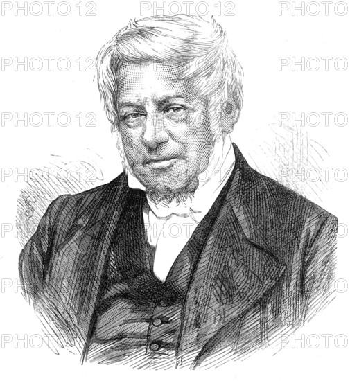 The late Mr. J. A. Galignani, of Paris, 1874. Creator: Unknown.
