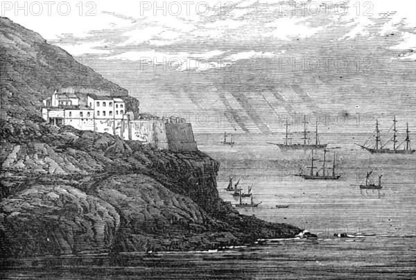 The Fortifications of St. Helena: Munden's Fort, 1874. Creator: Unknown.