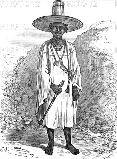 The Ashantee War - sketches by our special artist: a sketch at Sierra Leone, 1874. Creator: Unknown.