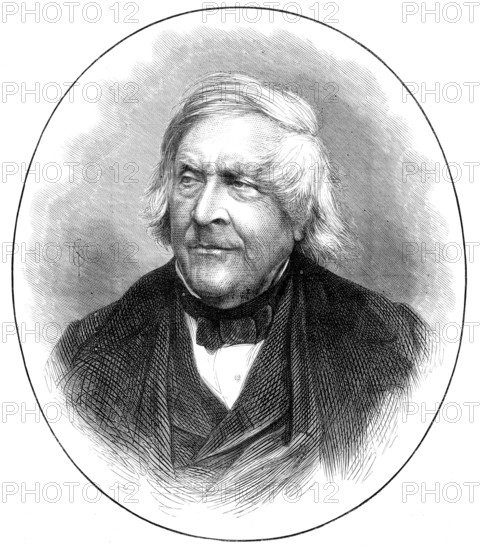 The late M. Michelet, French historian, 1874. Creator: Unknown.