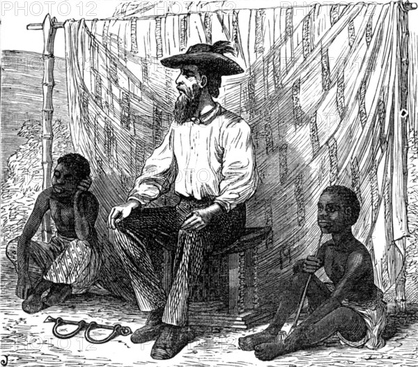 The Ashantee War: missionary released from Ashantee, 1874. Creator: Unknown.