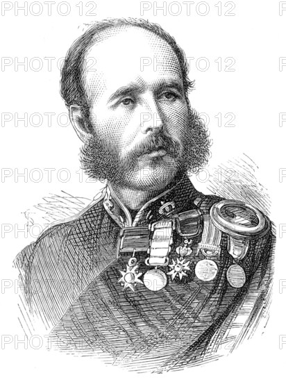 Colonel Sir J. C. M'Leod, K.C.B., 42nd Highlanders, 1874. Creator: Unknown.