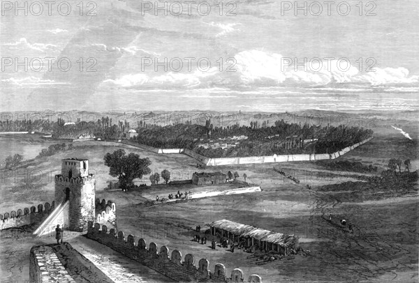 The Mission to Yarkund and Kashgar: the City of Yarkund, 1874. Creator: Unknown.