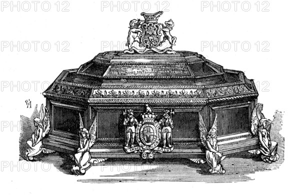 Casket presented to Lady Mayo by the Rajah of Kappoorthulla, 1874. Creator: Unknown.