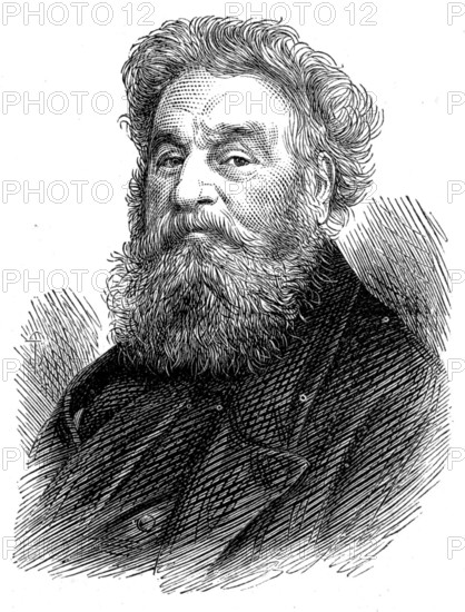 The late Mr. H. P. Parker, 1874. Creator: Unknown.