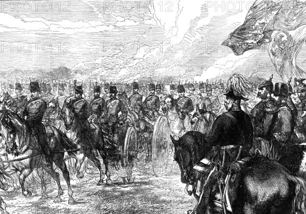 The Emperor of Russia at Woolwich, 1874. Creator: Unknown.
