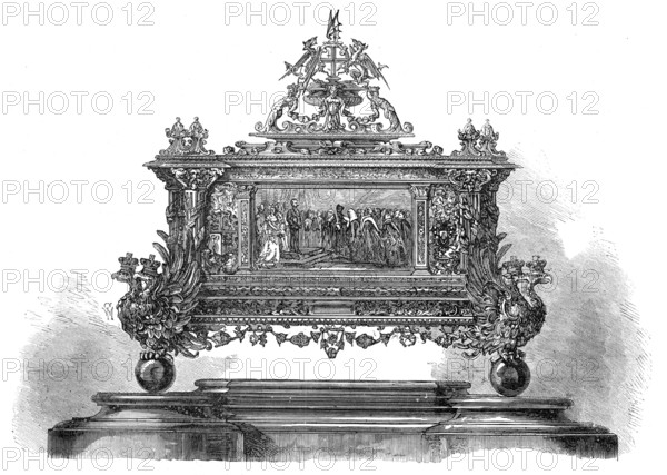 Casket for the City of London Address to the Emperor of Russia, 1874. Creator: Unknown.