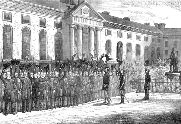 King Charles's Day, Chelsea Hospital, 1874. Creator: Unknown.