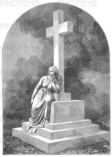 Monument in memory of Princess Hohenlohe-Langenburg, 1874. Creator: Unknown.