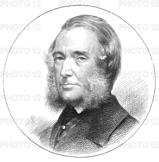 Mr. J. G. Hubbard, M.P. for London, 1874. Creator: Unknown.