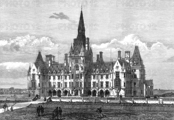 Fettes College, Edinburgh, 1874. Creator: J. Paterson.