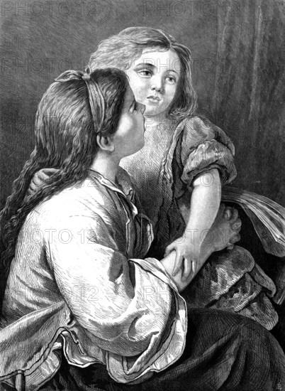 Nursery Tales by W. C. T. Dobson, R A., 1874. Creator: Unknown.