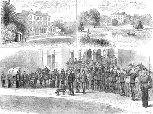 The State of Ireland: a gentleman's residence in 1881. Creator: William James Palmer.