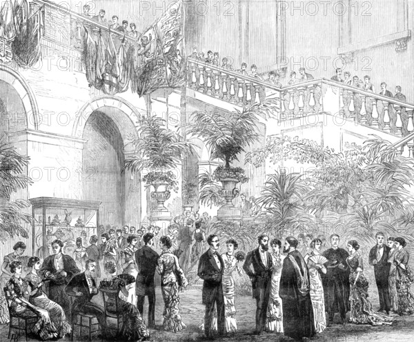 Jubilee Festival at King's College, London, 1881. Creator: Unknown.
