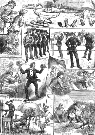 Wimbledon workers, 1881. Creator: Joseph Swain.