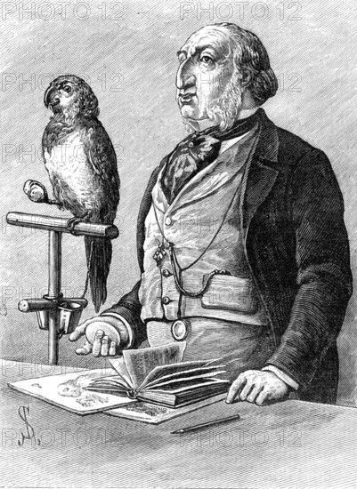 Odd Sketches at the Zoological Gardens: "Birds of a Feather", 1881. Creator: Unknown.
