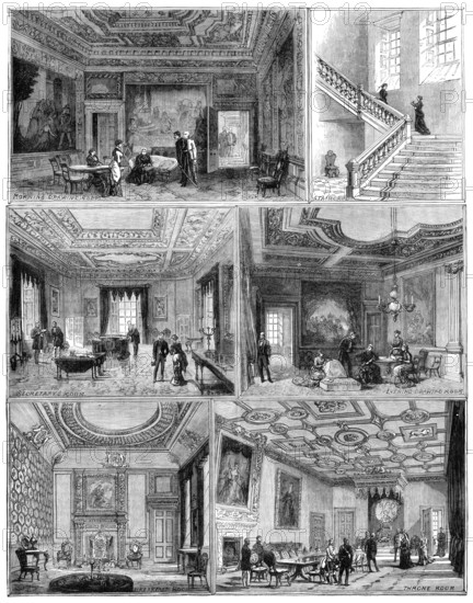 The Royal Visit to Edinburgh: Holyrood Palace, 1881. Creator: Unknown.