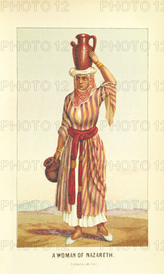 A Woman of Nazareth, 1854. Creator: Thomas S. Sinclair.