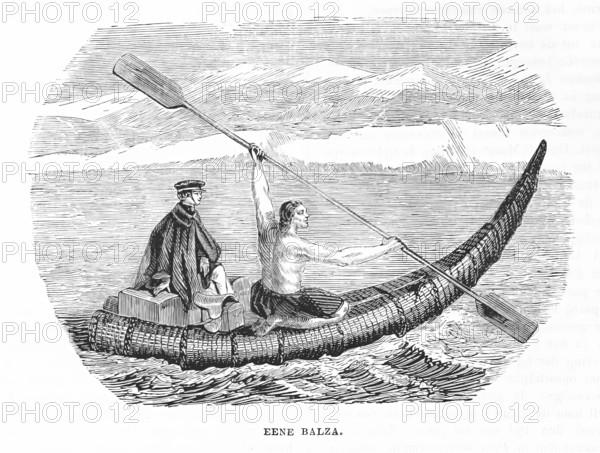 A balsa, 1839. Creator: Unknown.
