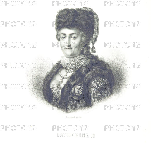 Catherine II, 1855. Creator: Hopwood.