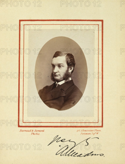 Alfred Meadows, 1875. Creator: Barraud & Jerrard.