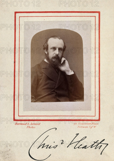 Christopher Heath, 1879. Creator: Barraud & Jerrard.