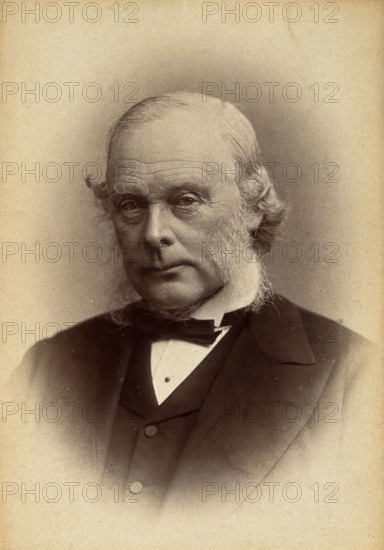 Joseph Lister, Baron Lister. Creator: Elliott & Fry.