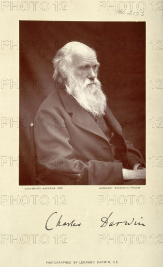 Charles Robert Darwin. Creator: Leonard Darwin.