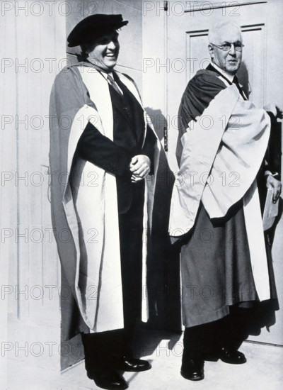 Charles Herbert Best and Sir Henry Hallett Dale. Creator: Unknown.