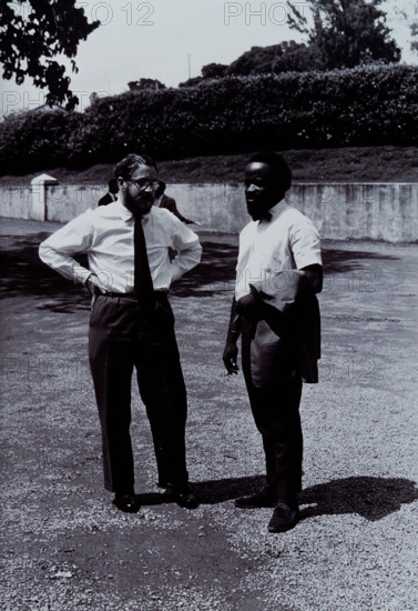Jeffrey Samuel Dodge and A  Boyd. Creator: Unknown.