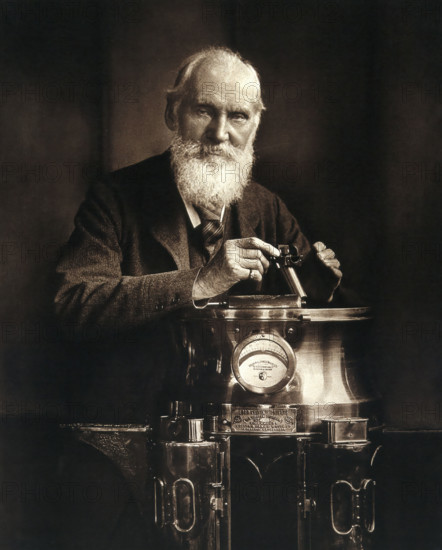 William Thomson, Baron Kelvin. Creator: Unknown.