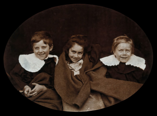 St Mary's Hospital, Plaistow: children from Plaistow, 1904. Creator: Unknown.