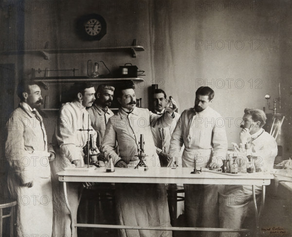Hôpital Cochin, 1902. Creator: Leon Bal.