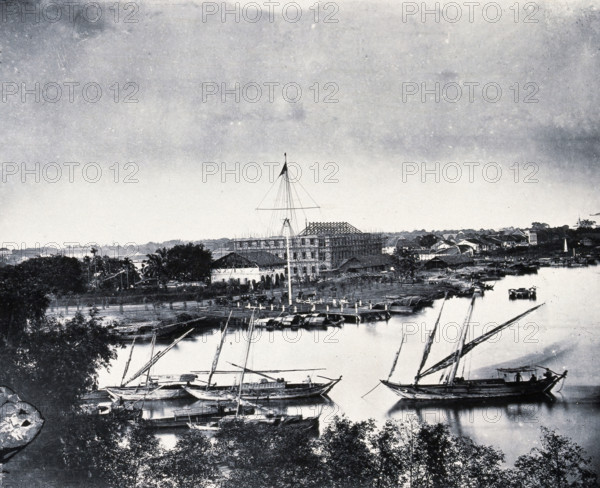 Saigon, Cochin China [Vietnam], 1867, (1981). Creator: Unknown.