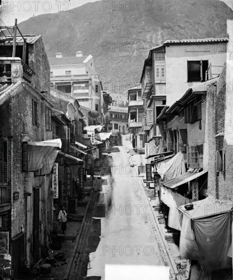 Cochrane Street, Hong Kong, 1868/1871. Creator: John Thomson.