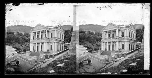 Zetland Hall, Hong Kong, 1868/1871. Creator: John Thomson.
