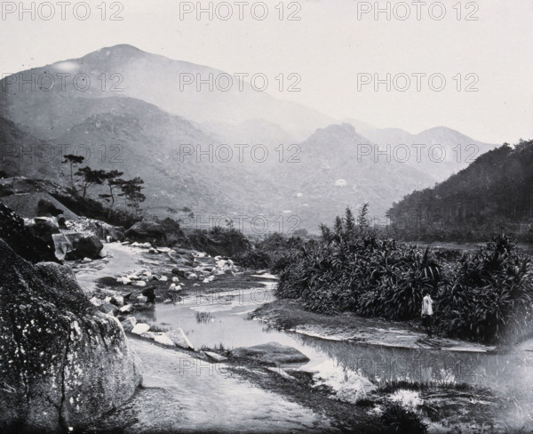 Pearl River, Kwangtung province, China, 1981 (from a negative of 1870). Creator: John Thomson.
