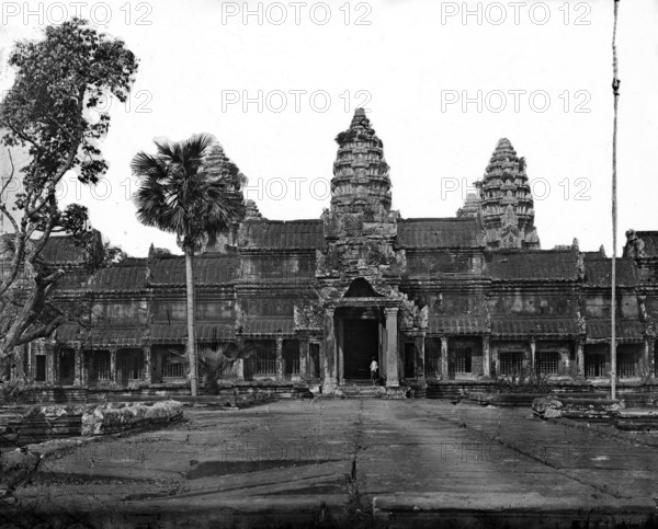 Nakhon Thom (Angkor Wat), Cambodia, 1866. Creator: John Thomson.