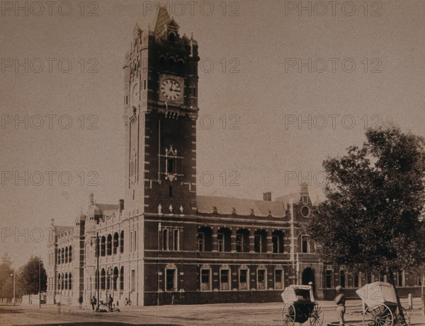 South Africa: the Clock Tower at Maritzburg, 1896. Creator: Unknown.