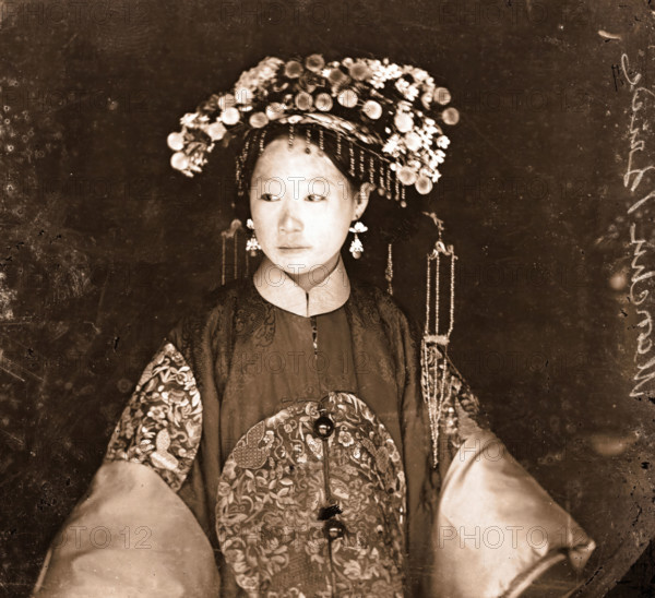 China: a Manchu bride, 1871. Creator: John Thomson.