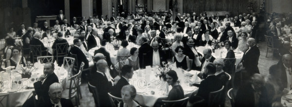 Royal African Society dinner, 1931. Creator: Frank Arthur Swaine.