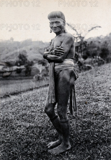 Sarawak: a Ukit man, c1900. Creator: Unknown.