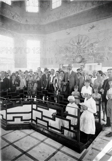 Franzensbad (Frantiskovy Lázne), Czechoslovakia: the interior of the Natalie Spring..., c1930s. Creator: Unknown.