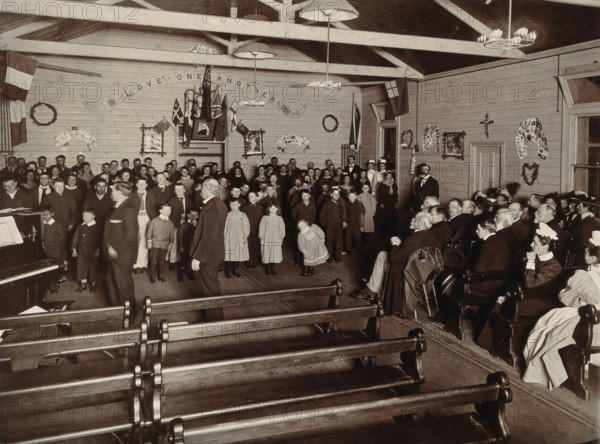 Metropolitan Lunatic Asylum, Kew, Victoria (Australia): patients, mostly children..., c190s. Creator: Unknown.