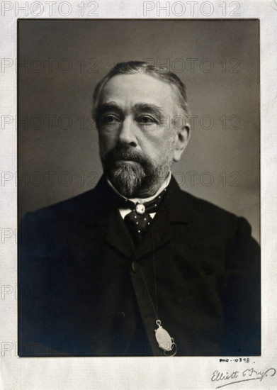 Sir William Roberts, c1890s. Creator: Elliott & Fry.