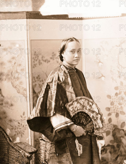 Canton, Kwangtung (Guangdong) province, China: a young woman, 1869. Creator: John Thomson.