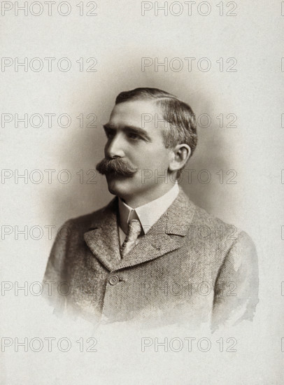 Henry Solomon Wellcome, late 19th-early 20th century.  Creator: Lafayette.