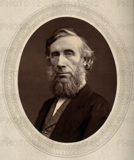 John Tyndall, late 19th century. Creator: Lock & Whitfield.