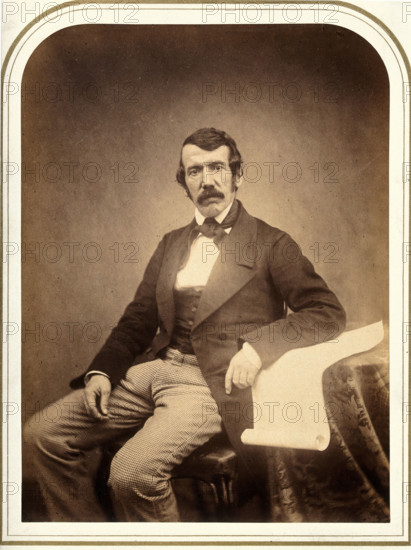 David Livingstone, c1850s. Creator: Maull & Polyblank.