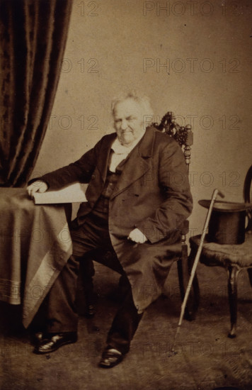 Joseph Wolff, c1850s. Creator: Maull & Polyblank.
